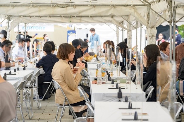 春季美食节2022「Tokyo Tokyo Delicious Museum」的情景。2