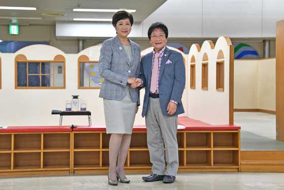 行政視察（都民の城）の写真2