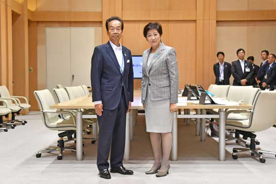 区市町村長との意見交換（多摩市・立川市・武蔵村山市・日野市）の写真3