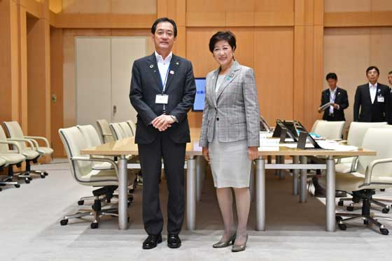 区市町村長との意見交換（多摩市・立川市・武蔵村山市・日野市）の写真4