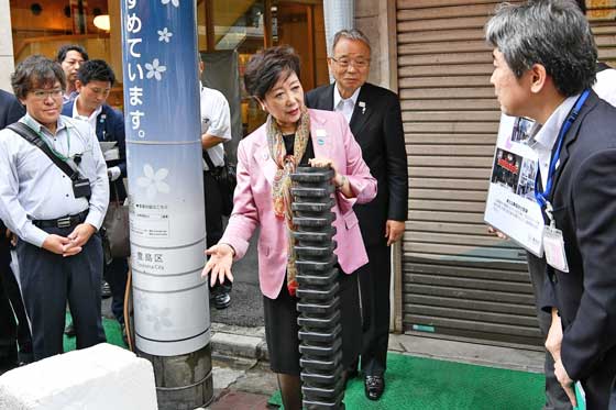 行政視察（巣鴨地蔵通り）の写真3