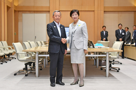 区市町村長との意見交換の写真2