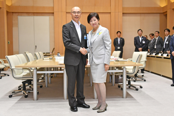 区市町村長との意見交換の写真3