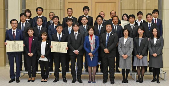 職員表彰の様子の写真4