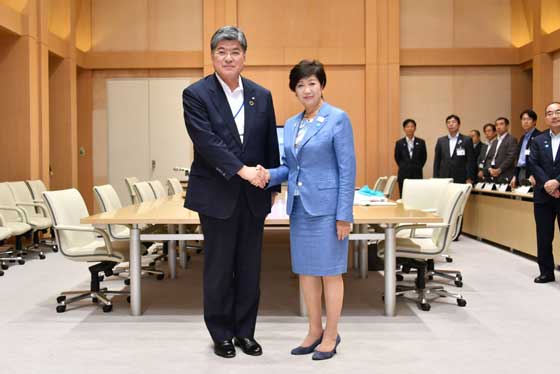 区市町村長との意見交換の写真3
