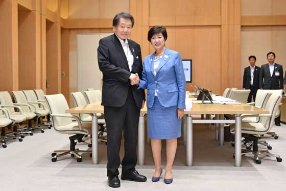 区市町村長との意見交換の写真4