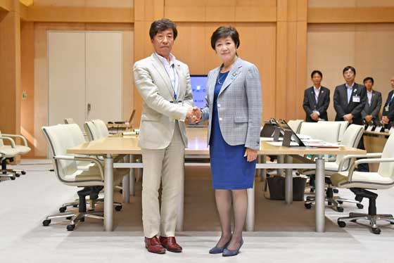 区市町村長との意見交換の写真2