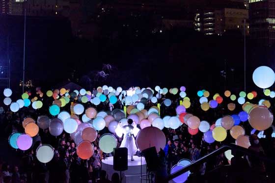 TTF Light and Sound Installation「Coded Field」の写真2