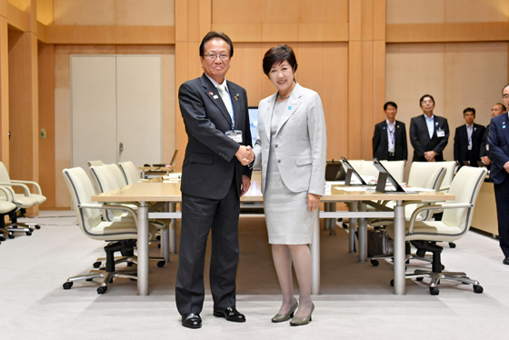 区市町村長との意見交換の写真2