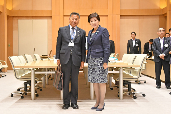 区市町村長との意見交換の写真2