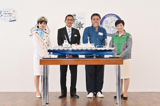 新造客船さるびあ丸のお披露目・内覧会の写真2