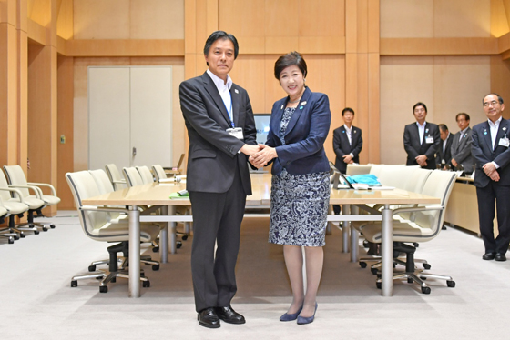 区市町村長との意見交換の写真3