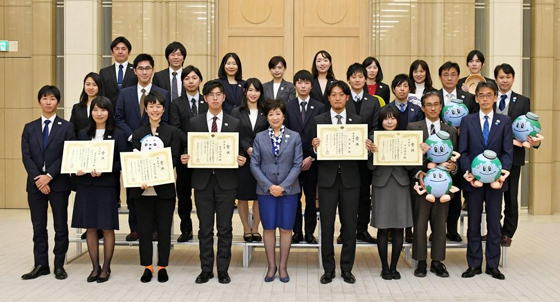 表彰式の様子の写真4