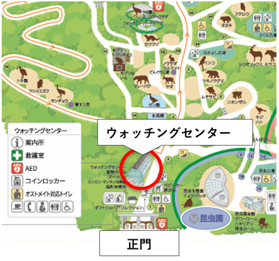 園内案内図の画像
