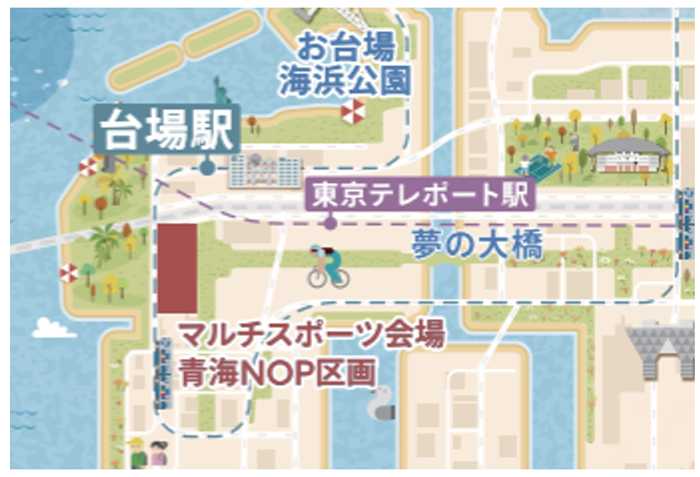 会場地図の画像
