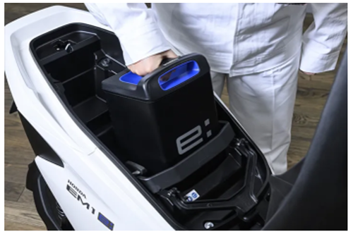 バッテリー交換の画像