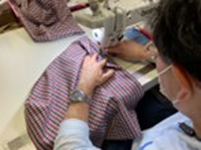 作業の様子の画像