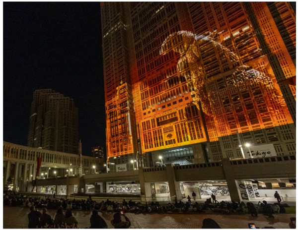 プロジェクションマッピングの画像2