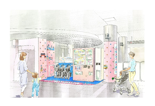 大門駅装飾イメージの画像