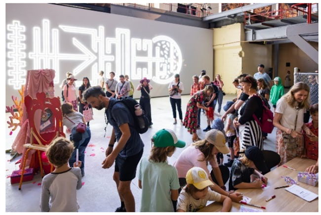 シドニー・ビエンナーレの写真