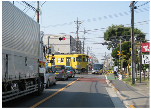 高架化前の写真