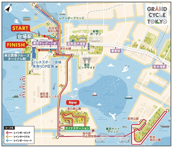 前回コースの画像