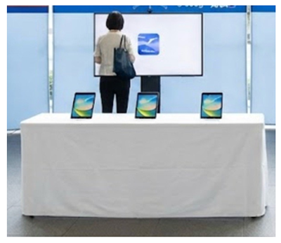 Joby静音性体験コーナーの写真