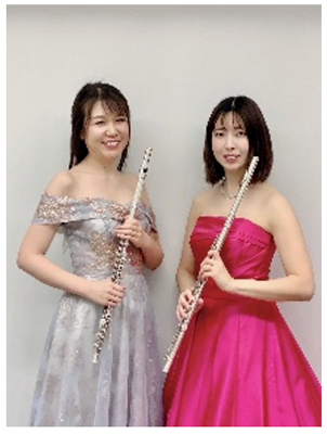 フルートデュオの写真