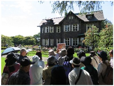 庭園ガイドの写真