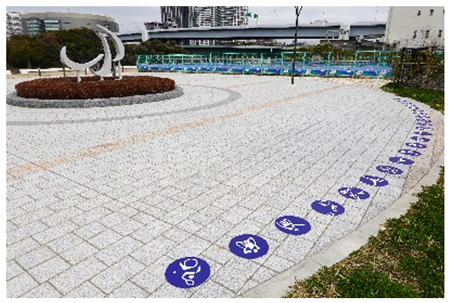 パラリンピックピクトグラムの写真