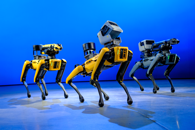 四足歩行ロボットの写真