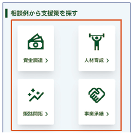 相談例検索画面の画像