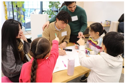 国際交流イベントの様子の写真