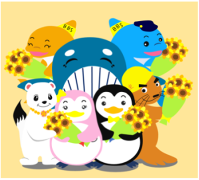 マスコットキャラクターの画像