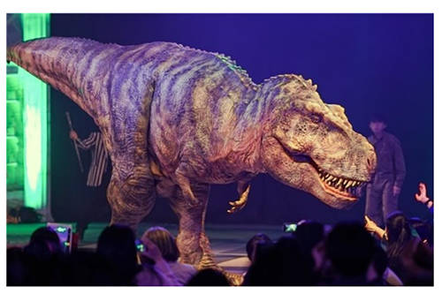 リアル恐竜体験の写真