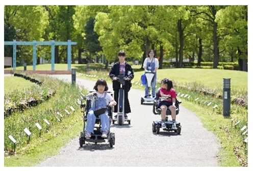 未来のモビリティ体験の写真