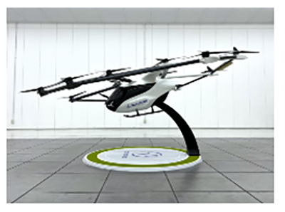 空飛ぶクルマの写真