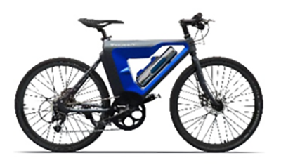 水素自転車の写真