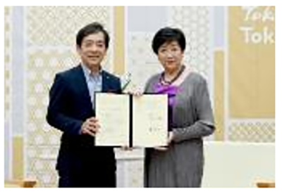NTT東日本との協定締結式の写真