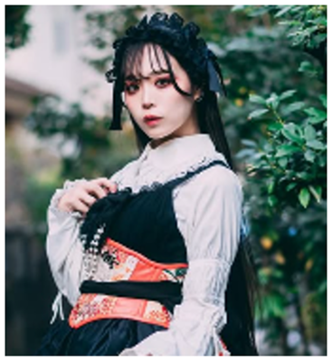 結　帯コルセットの写真