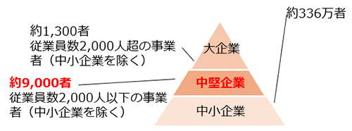 中堅企業の画像