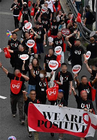 Pride Paradeの様子の写真1