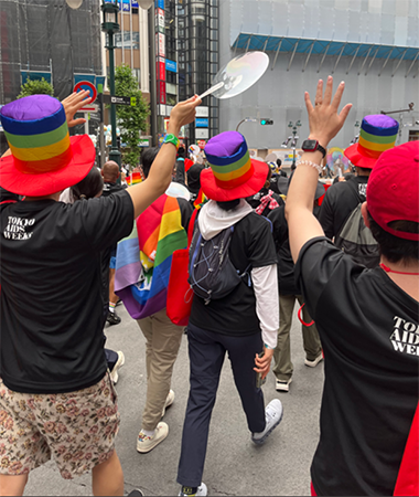 Pride Paradeの様子の写真2