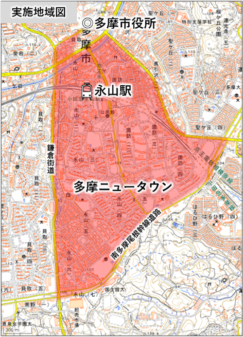 実施地図の画像