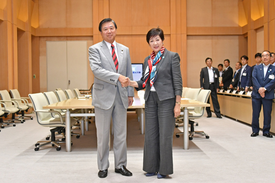 区市町村長との意見交換の写真2