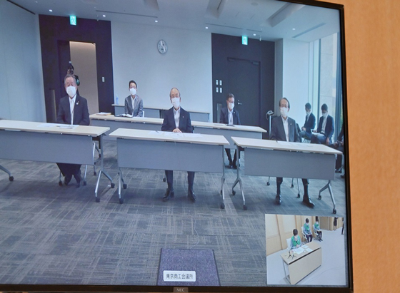 知事と経済団体との意見交換（東京都商工会議所連合会）の写真2