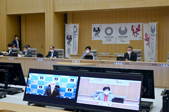 区市町村長との意見交換（葛飾区）の写真