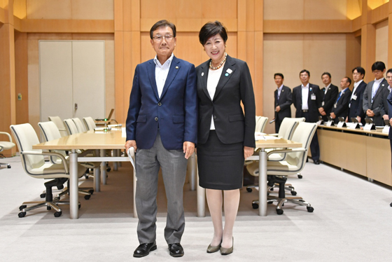 区市町村長との意見交換の写真2