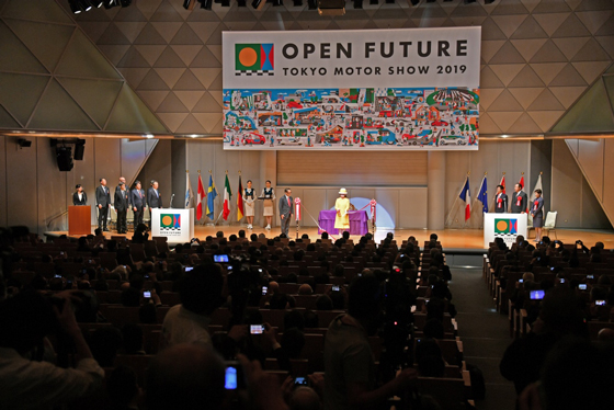 東京モーターショー2019開会式の写真2