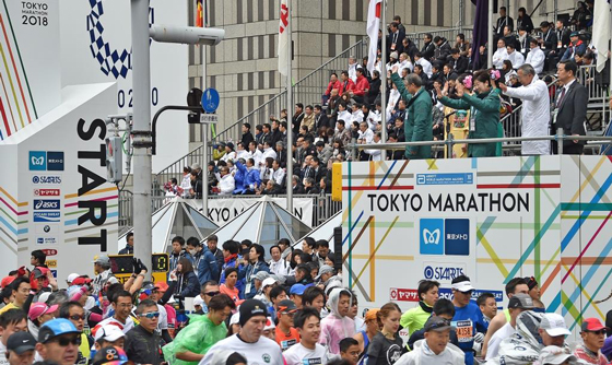 東京マラソンの写真1
